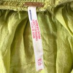 Free People Bohemian Witchy Dream On Maxi Dress Green XS NEW Crochet Gauze Fall Photo 9