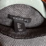 Tahari  Mock Neck Gray Long Sleeve Sweater Size Large Photo 8