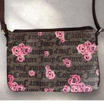 Juicy Couture Pink Bloom Brown Crossbody Photo 3