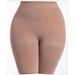 Brand New Curveez Women's Size 2XL XXL Mocha High Waist Thigh Slimmer Brown Photo 3