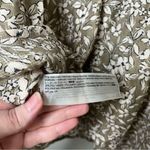 Mango MNG floral tunic v-neck 3/4 sleeve blouse top size xs Photo 7