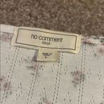 No Comment Cream & Floral Long Sleeve Button Up Top Photo 1