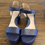 Cole Haan  Grand Ambition Women’s Wedges- Navy- Size‎ 10 Photo 1