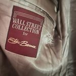 VTG Wall Street Collection suede blazer. Great condition size large Tan Photo 2