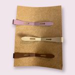 3pcs Minimalist Snap Hair Clips Photo 1