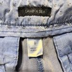 Land’N Sea Blue Jean Shorts with Cuffed Hems and Relaxed Fit Size 8 Photo 4