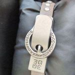 Good Works Leather and Silver Buckle Bracelet "Believe" Design Magnetic Clasp Photo 0