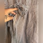 Anthropologie ‎ blue striped romper size 6 Photo 8