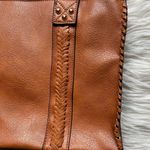 Faux leather hand bag w/ crossbody strap Photo 1