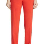 Rag and Bone  Red Straight Leg Trousers Sz 4 Photo 0