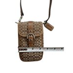Coach  Vintage Brown Logo Buckle Mini Crossbody Bag Photo 7