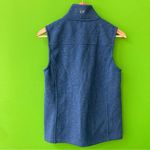 Vineyard Vines Women's Blue Full Zip Fleece Sweater Vest, XS (NO SIZE TAG) Photo 2