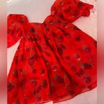 Selkie Strawberry Dress Red Size M Photo 7