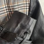 Jenni Kayne  Plaid Wool and Leather Moto Jacket Photo 10