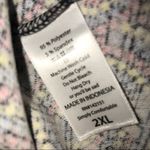 LuLaRoe  Cassie Skirt Circles of Dots on Black Background Pencil Skirt Sz 2X BNWT Photo 5