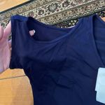 Charming Charlie Navy Cold Shoulder Dress Photo 2