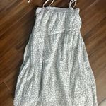 Abercrombie & Fitch Lined Leaf Shoulder Prairie Girl Tie Top Or Dress Photo 1