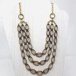 Anthropologie LENORA DAME Egyptian revival necklace, NWOT Photo 0