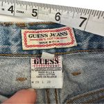 Guess by Marciano Vintage Guess 90s High Waisted Mom Jeans Light Wash Denim Size 28 Photo 5
