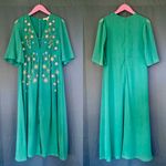 Hope & Ivy Rhea Maternity Embellished Beaded Star Midi Tea Dress Photo 4