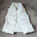 Marc New York Andrew Marc  White Puffer Vest SIZE M Photo 0