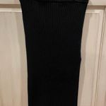 Two Piece Sweater Set skirt and top size Large Black Photo 1