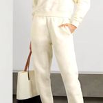 Outdoor Voices • Nimbus Sweatpant jogger pants Vanilla organic cotton terry knit Photo 0