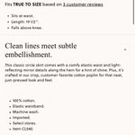 J.Crew  Circle skirt with mirror embellishments Photo 2