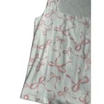 Free Kisses White Pink Bow Square neck Tank Top Size 2X NEW NWT Photo 3