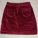 Burgundy Mossimo mini skirt Red Size 00 Photo 0