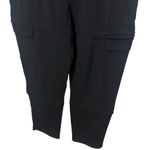 Athleta Black Cargo Crop Pants Stretch Utility Outdoors Camping Hiking 16 Photo 3