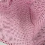 Rene Rofe Pink & Black Polka Dot Mini Nightgown Dress Lingerie Size XL Photo 4