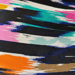 Colorful Patterned Mini Dress Black Size XL Photo 6