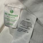 J.Crew  White Tiered Ruffle Sleeve T Shirt Midi Dress Women's Size S Photo 5