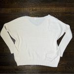 Divided  White Knit Dolman Sleeve Sweater Photo 3