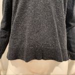 Massimo Dutti  Wool and Silk V Neck Long Sleeve Sweater Photo 1