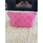 Juicy Couture ‎ Y2K Cosmetic Bag Pink Quilted Travel Makeup Pouch Photo 1