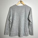 Aerie Marled Gray Long Sleeve Crewneck Sweater Photo 4