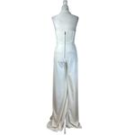 Alice + Olivia  Robin Jumpsuit in Off White 2 New Womens Dressy Outfit Photo 6