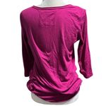 Johnny Was JW Los Angeles by Embroidered Boho Tunic Top – XS-Magenta Photo 2