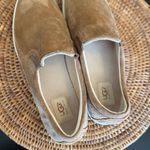 UGG  tan Suede Slip-On Loafers Photo 9