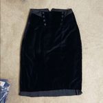 Leshop velvety tuxedo fit skirt. Xs Photo 1
