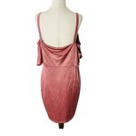 Le chateau NWT Pink Off Shoulder Mini Dress Photo 3