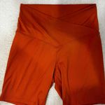 Wild Fable Soft Pumpkin Orange Bike Shorts Photo 0