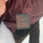 Darjoni Brown Velvet Blazer Jacket Women Size 6 Tailored Two Button Black Photo 8