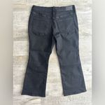 Madewell  Petite Mid Rise Kick Out Crop Jeans Black Size 32P Photo 1