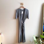 Barefoot Dreams New Luxe Milk Jersey 3/4 Sleeve Wrap Dress Size M Photo 1