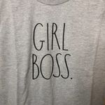 Rae Dunn  "Girl Boss" posh boss Gray T-Shirt S NWT Photo 3