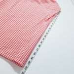 Gal Meets Glam Gingham Ruffle Logan Jumpsuit Wide Leg Square neckline Photo 9