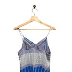 Anthropologie Addison 100% Silk Slip Dress Blue Size M  Photo 9